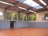 Die neue Turnhalle