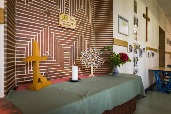 Ein Altar in unserer Schule