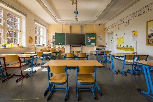 Eines unserer Klassenzimmer von innen