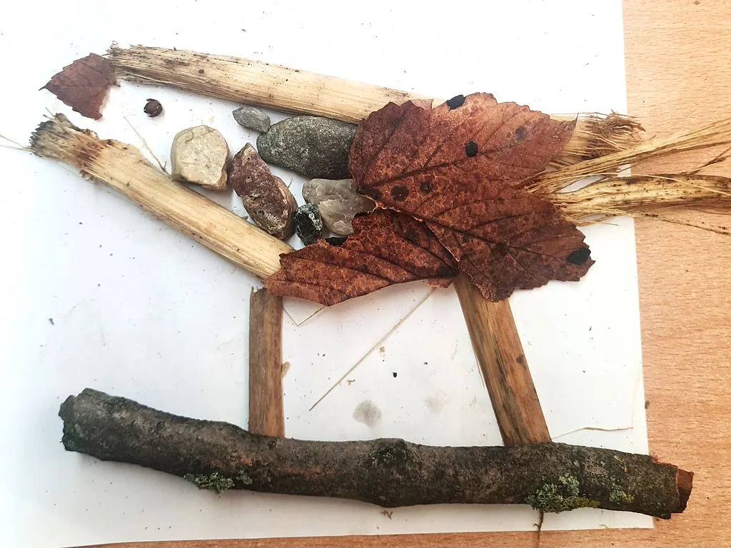 Geländespiel in unserer Schule